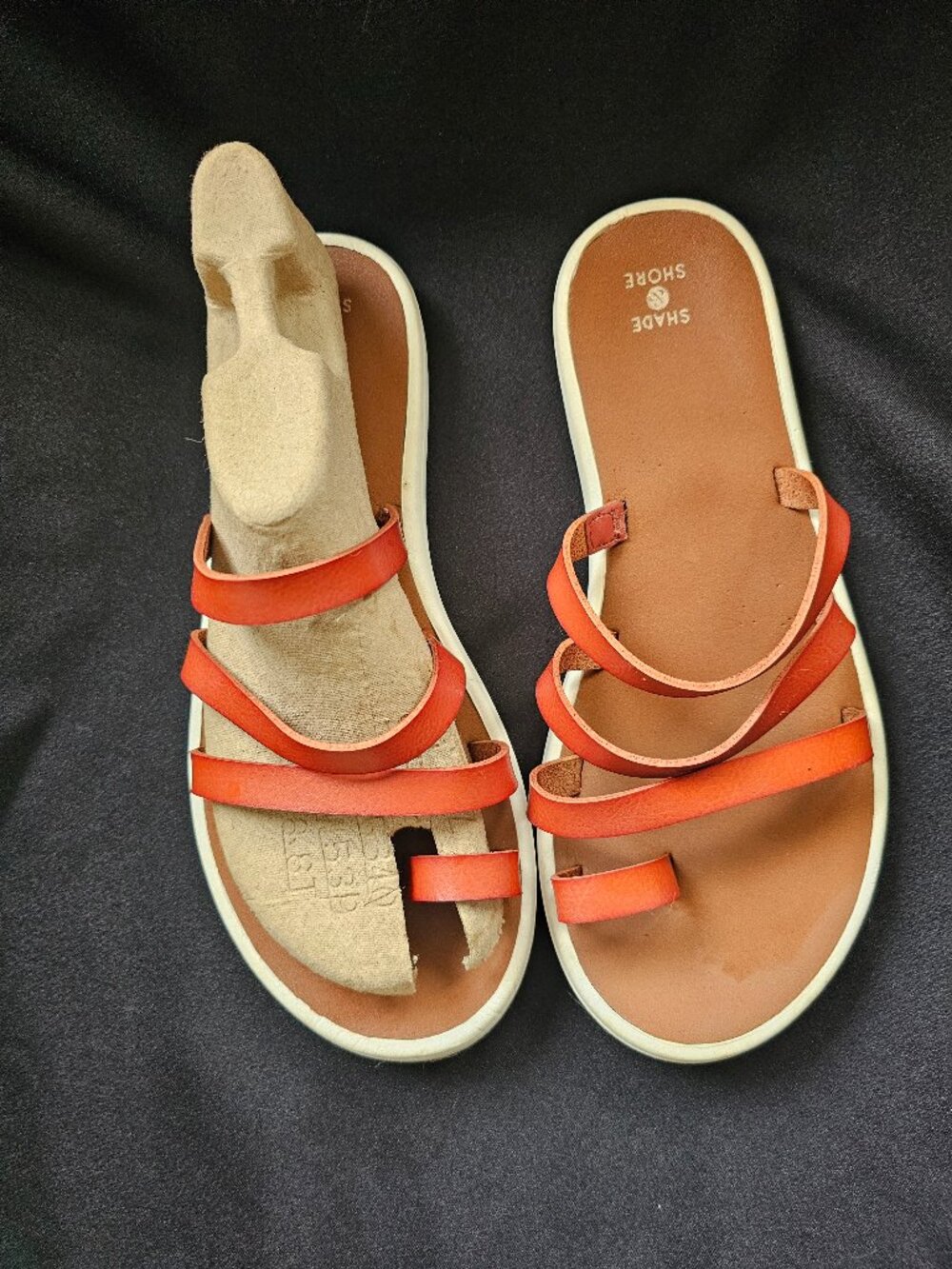 Sz 8 Rust Sandal Super Comfy Like New